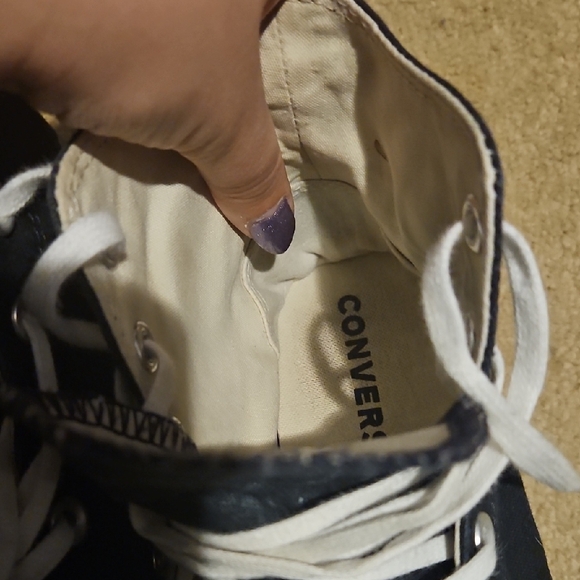 Converse Chuck Taylor All Star High Top Sneakers - Black - Picture 7 of 8